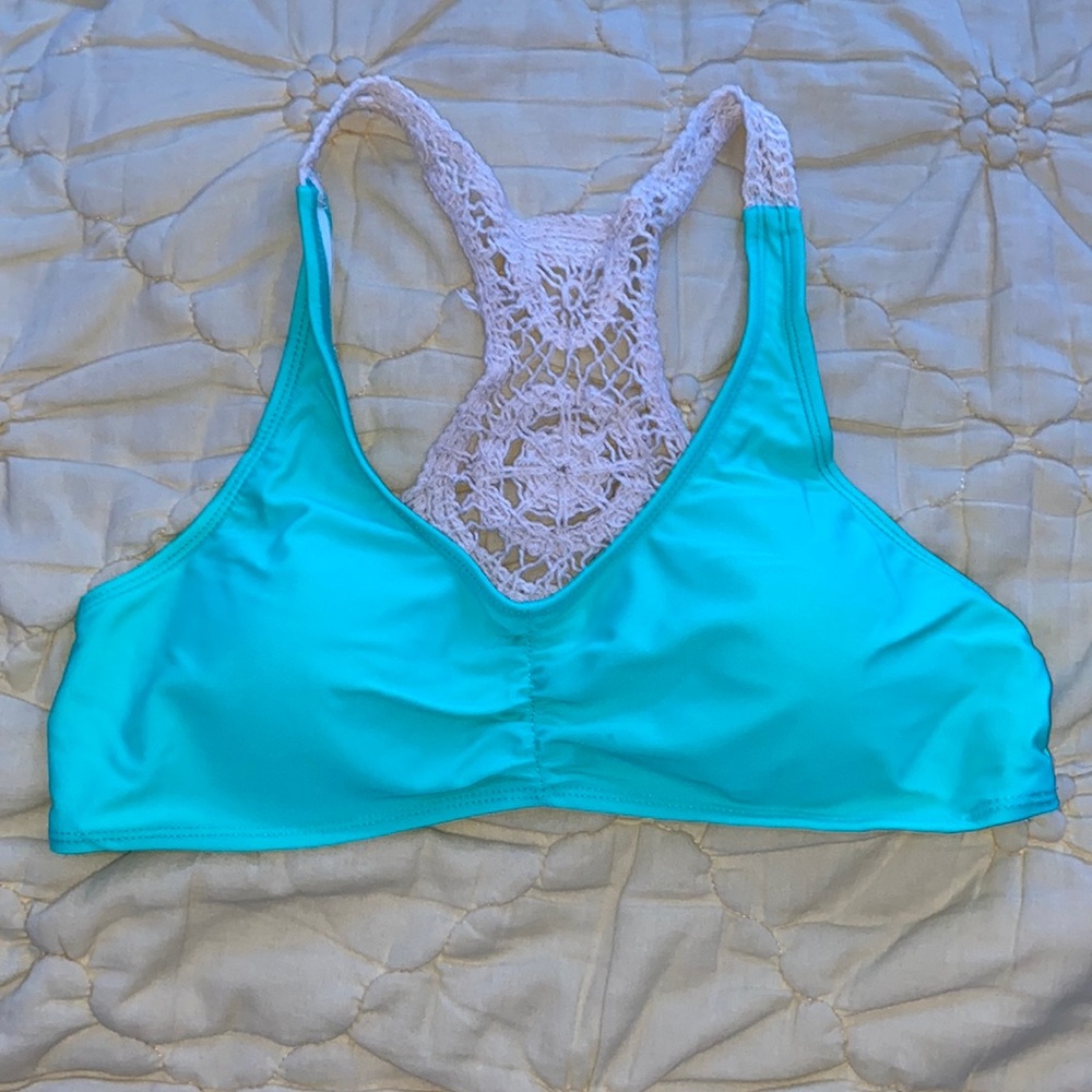 crocheted swim top